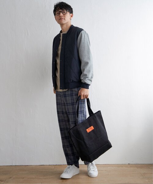 UNIVERSAL OVERALL（ユニバーサルオーバーオール）の「UNIVERSAL OVERALL キャンバストートバッグ（トートバッグ・メンズ・ブラック/オフホワイト/キャメル/オリーブ/その他2・FREE）」の21枚目の写真