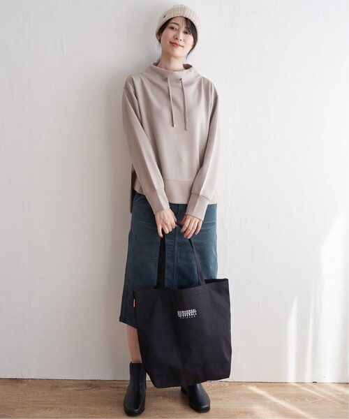 The Universal Bag トートバッグ チョコ　レギュラーサイズ。 ユニバーサルオーバーオール トートバッグ UNIVERSALOVERALL