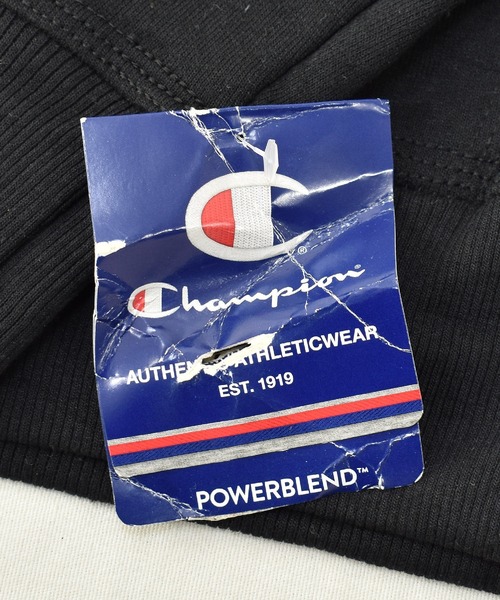 Champion（チャンピオン）の「【ヴィンテージ古着】Champion / チャンピオン ロゴ刺繍 スウェットパーカー デッドストック（パーカー・メンズ・ブラック・SMALL）」の5枚目の写真