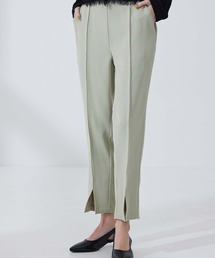 CEDNIE | センタースリットテーパードパンツ(その他パンツ)