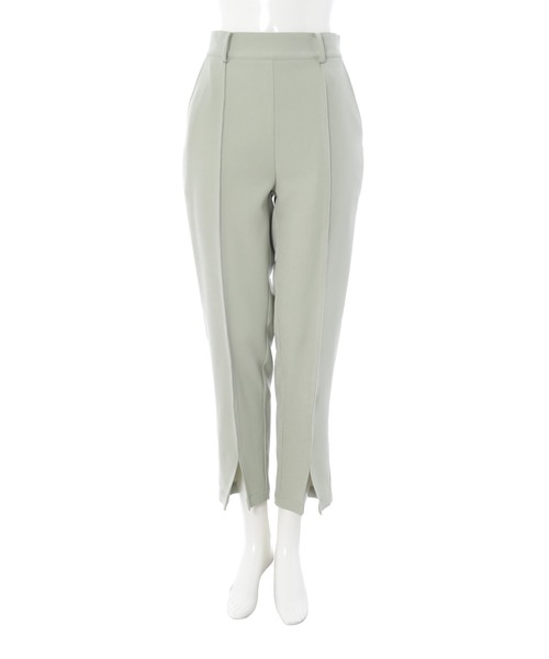 CEDNIE（セドニー）の「センタースリットテーパードパンツ（その他パンツ・レディース・ブラック/グリーン系その他2・M/S）」の14枚目の写真