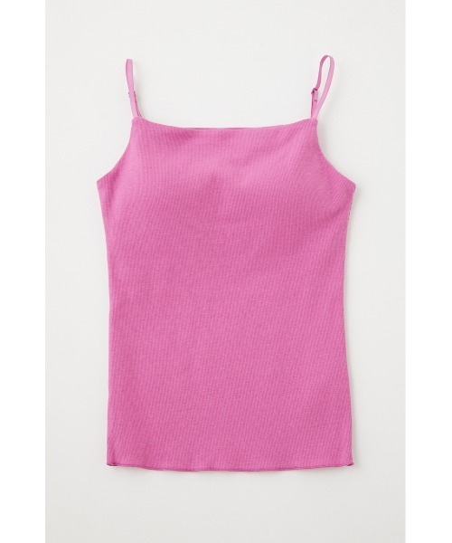 MOUSSY（マウジー）の「HORIZON キャミソール（キャミソール・レディース・ブラウン/ターコイズブルー/ブラック/ピンク/ライトオレンジ系/ホワイト・FREE）」の5枚目の写真