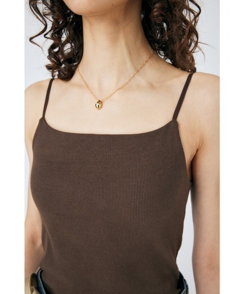 MOUSSY（マウジー）の「HORIZON キャミソール（キャミソール・レディース・ブラウン/ターコイズブルー/ブラック/ピンク/ライトオレンジ系/ホワイト・FREE）」の12枚目の写真