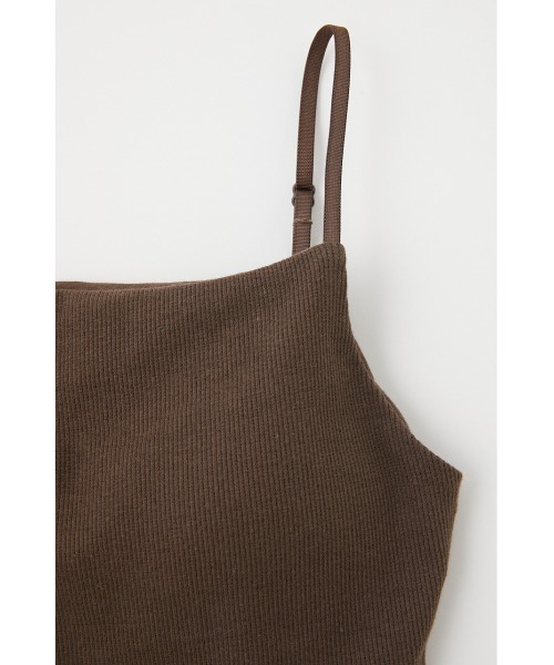 MOUSSY（マウジー）の「HORIZON キャミソール（キャミソール・レディース・ブラウン/ターコイズブルー/ブラック/ピンク/ライトオレンジ系/ホワイト・FREE）」の14枚目の写真