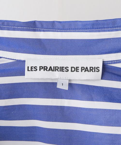 LES PRAIRIES DE PARIS/レ プレリード パリ】STRIPE シャツ