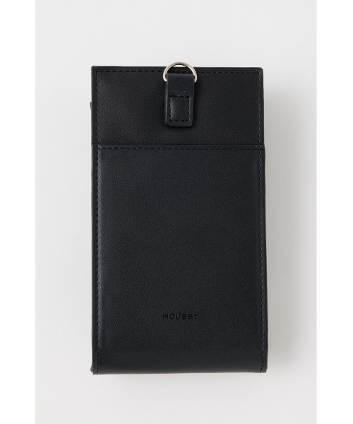 MOUSSY（マウジー）の「MULTI ケース（ポーチ・レディース・ブラック/シルバー・FREE）」の4枚目の写真