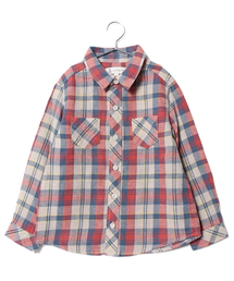 ROPE' PICNIC | 【ROPE' PICNIC KIDS】コットンリネンチェックシャツ(シャツ/ブラウス)