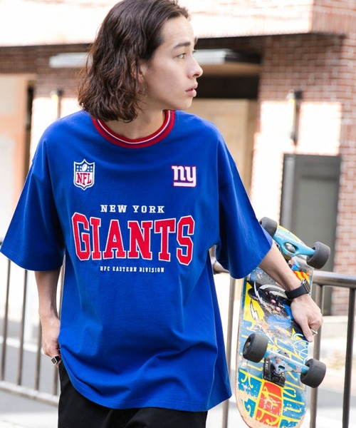 WEGO（ウィゴー）の「∴WEGO/別注 NFL ラインリブ刺繍T（Tシャツ