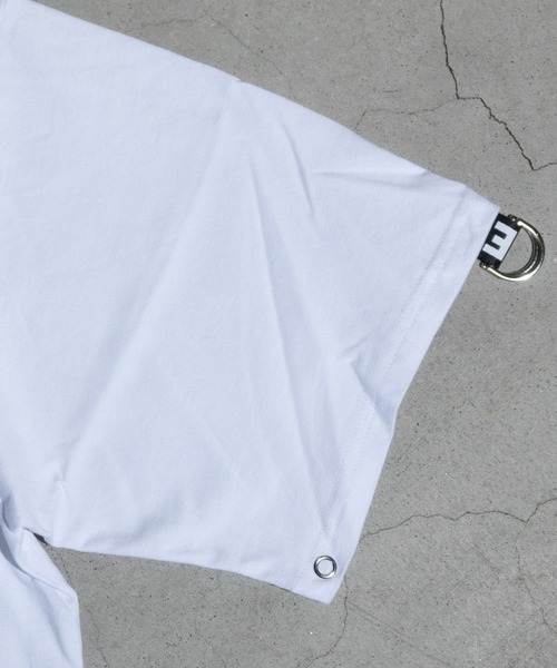 JOHN'S CLOSET（ジョンズクローゼット）の「【13】2WAY SLEEVE グラフィックプリント BIG　TEE（Tシャツ/カットソー・メンズ・ホワイト系その他/ブラック/ブラック系その他/ホワイト/ホワイト系1/ホワイト系2/ブラック系1/ブラック系2・LARGE/MEDIUM）」の18枚目の写真