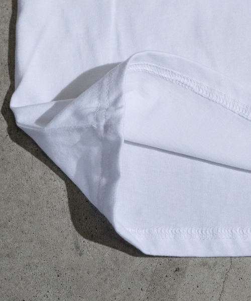 JOHN'S CLOSET（ジョンズクローゼット）の「【13】2WAY SLEEVE グラフィックプリント BIG　TEE（Tシャツ/カットソー・メンズ・ホワイト系その他/ブラック/ブラック系その他/ホワイト/ホワイト系1/ホワイト系2/ブラック系1/ブラック系2・LARGE/MEDIUM）」の17枚目の写真