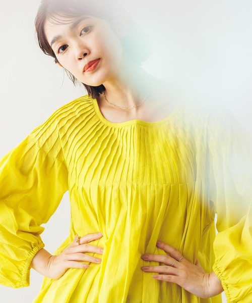 Torrazzo Donna（トラッゾドンナ）の「C求心タックフレアフル袖