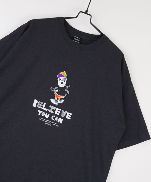 Burner（バーナー）の「【GROOVY STORE】bearded man 刺繍Tシャツ（Tシャツ/カットソー・メンズ・ライトブラック/その他2/ホワイト/その他1/その他3/グリーン/B/A/C/ピンク/その他4/D/ホワイト系その他2/モカ/サックスブルー/ブラック・LL/L/M）」の10枚目の写真