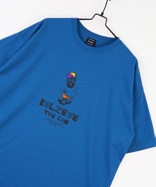 Burner（バーナー）の「【GROOVY STORE】bearded man 刺繍Tシャツ（Tシャツ/カットソー・メンズ・ライトブラック/その他2/ホワイト/その他1/その他3/グリーン/B/A/C/ピンク/その他4/D/ホワイト系その他2/モカ/サックスブルー/ブラック・LL/L/M）」の11枚目の写真