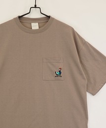 【GROOVY STORE】bearded man 刺繍Tシャツ
