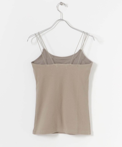 キャミソール 「別注」MIDIUMISOLID×TGM　Organic cotton camisole 別注』MIDIUMISOLID×TGM Organic cotton camisole（キャミソール