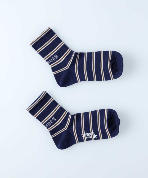 CONVERSE（コンバース）の「CONVERSE(コンバース)【3足セット】セットソックス（ソックス/靴下・レディース・ブルー・S/M）」の4枚目の写真