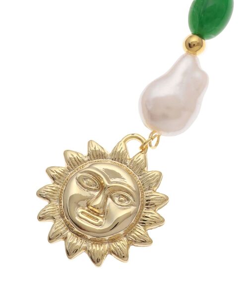 EVRIS（エヴリス）の「STONE MIX SUNNY ピアス（ピアス（両耳用）・レディース・シルバー/ゴールド・FREE）」の12枚目の写真