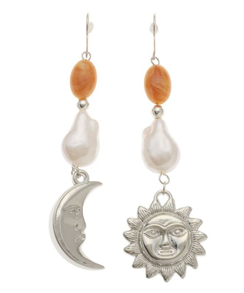 EVRIS（エヴリス）の「STONE MIX SUNNY ピアス（ピアス（両耳用）・レディース・シルバー/ゴールド・FREE）」の16枚目の写真