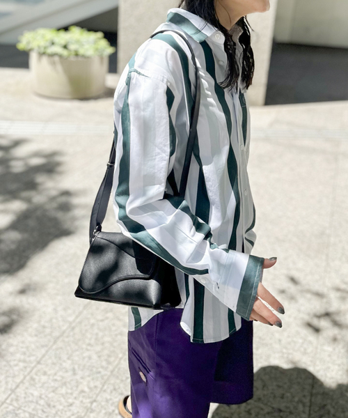 Carhartt WIP(カーハートダブリューアイピー)の「【CARHARTT WIP / カーハート ダブリューアイピー】L/S ELCANO SHIRT(シャツ/ブラウス・レディース・グリーン・SMALL)」の3枚目の写真