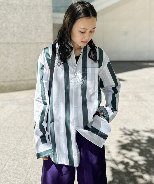 Carhartt WIP(カーハートダブリューアイピー)の「【CARHARTT WIP / カーハート ダブリューアイピー】L/S ELCANO SHIRT(シャツ/ブラウス・レディース・グリーン・SMALL)」の5枚目の写真