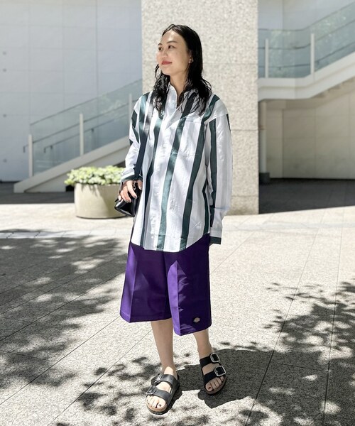 Carhartt WIP(カーハートダブリューアイピー)の「【CARHARTT WIP / カーハート ダブリューアイピー】L/S ELCANO SHIRT(シャツ/ブラウス・レディース・グリーン・SMALL)」の6枚目の写真