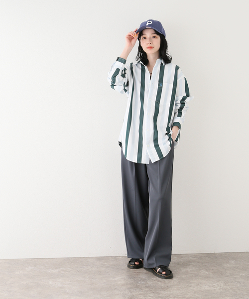 Carhartt WIP(カーハートダブリューアイピー)の「【CARHARTT WIP / カーハート ダブリューアイピー】L/S ELCANO SHIRT(シャツ/ブラウス・レディース・グリーン・SMALL)」の11枚目の写真