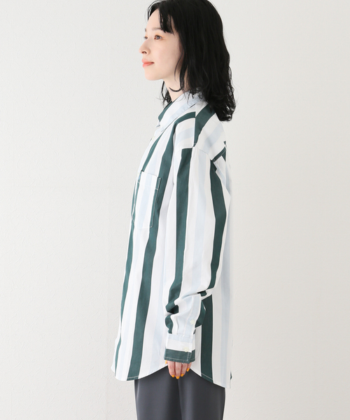 Carhartt WIP(カーハートダブリューアイピー)の「【CARHARTT WIP / カーハート ダブリューアイピー】L/S ELCANO SHIRT(シャツ/ブラウス・レディース・グリーン・SMALL)」の15枚目の写真