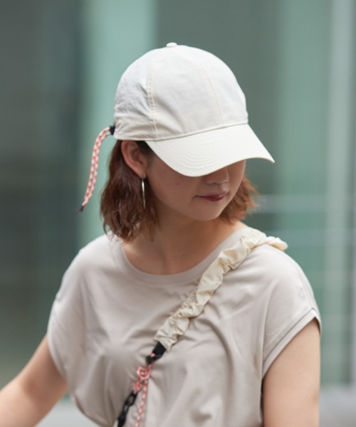 CIAOPANIC TYPY(チャオパニックティピー)の「【THE PACKS】CAP(キャップ・レディース・グレー/サックスブルー/アイボリー・ONE SIZE)」の5枚目の写真