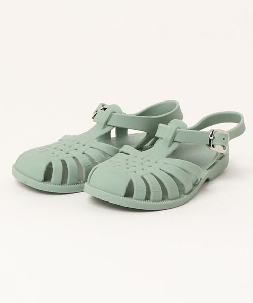 Catherine Cottage（キャサリンコテージ）の「メッシュサンダル（サンダル・キッズ・ブルー/グリーン/ピンク・16/17/18/19/20/21/21.5）」の2枚目の写真