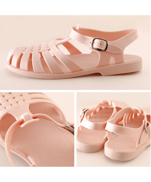 Catherine Cottage（キャサリンコテージ）の「メッシュサンダル（サンダル・キッズ・ブルー/グリーン/ピンク・16/17/18/19/20/21/21.5）」の10枚目の写真