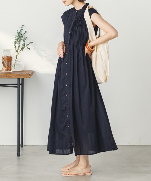 lil nina（リルニーナ）の「コットンボイル ピンタックフレンチ