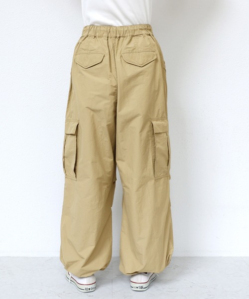 andme（アンドミー）の「2wayミリタリーカーゴパンツ（カーゴパンツ・レディース・ブラック/オフホワイト/ベージュ/ライトカーキ・S/M）」の22枚目の写真