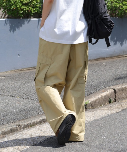 andme(アンドミー)の「2wayミリタリーカーゴパンツ(カーゴパンツ・レディース・ブラック/オフホワイト/ベージュ/ライトカーキ・S/M)」の10枚目の写真