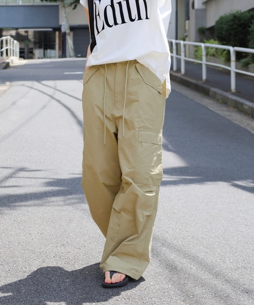 andme(アンドミー)の「2wayミリタリーカーゴパンツ(カーゴパンツ・レディース・ブラック/オフホワイト/ベージュ/ライトカーキ・S/M)」の6枚目の写真