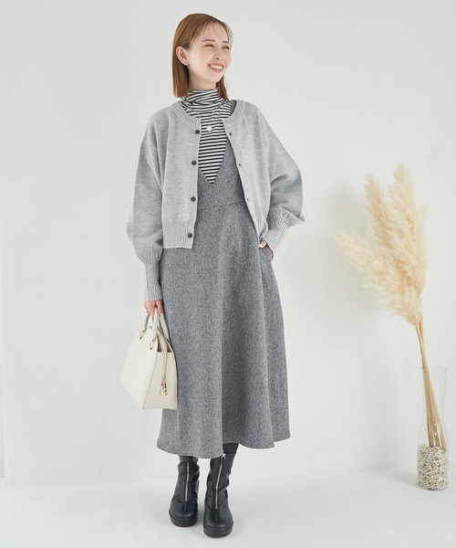 ROPE' PICNIC（ロペピクニック）の「前後2wayショート丈ニット