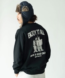10.3ozENJOYITALLスウェットシャツ