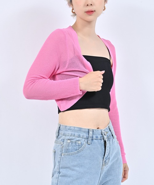 セール】シアーボレロ（カーディガン/ボレロ）｜Alite cloth（アリーテ