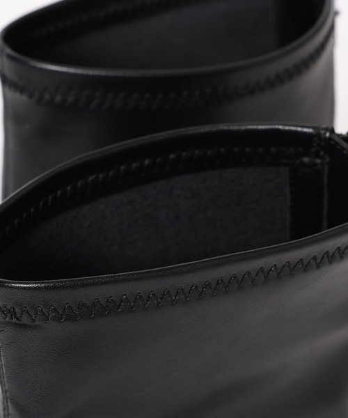 LOWRYS FARM（ローリーズファーム）の「ストレッチプラットフォームブーツ  967876（ブーツ・レディース・ブラック/アイボリー・MEDIUM/LARGE）」の9枚目の写真