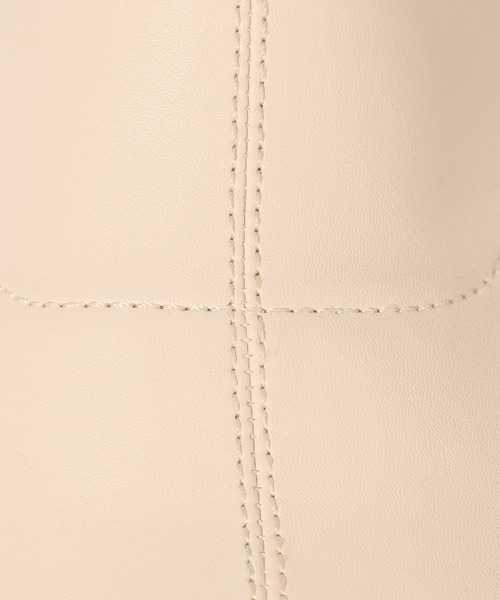 LOWRYS FARM（ローリーズファーム）の「ストレッチプラットフォームブーツ  967876（ブーツ・レディース・ブラック/アイボリー・MEDIUM/LARGE）」の14枚目の写真