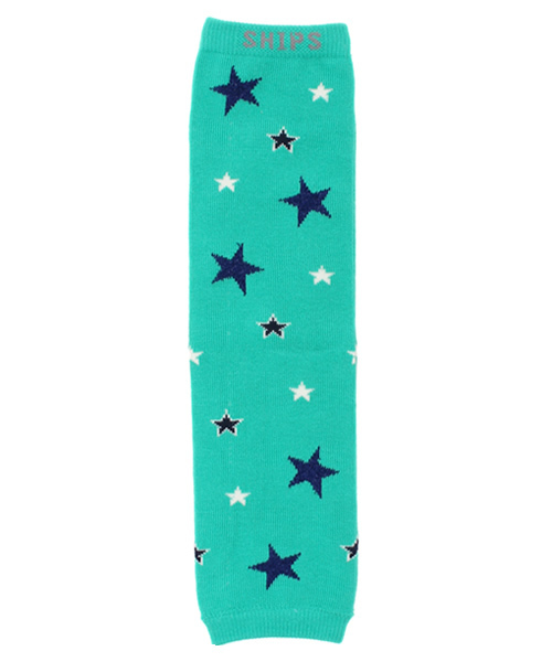 SHIPS（シップス）の「SHIPS KIDS:ランダム スター レッグウォーマー（レッグウォーマー・キッズ・グレー/グリーン/ネイビー・ONE SIZE）」の3枚目の写真