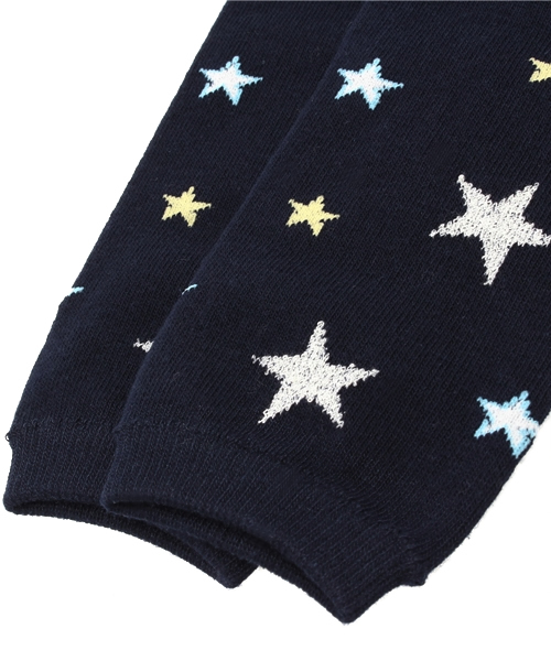 SHIPS（シップス）の「SHIPS KIDS:ランダム スター レッグウォーマー（レッグウォーマー・キッズ・グレー/グリーン/ネイビー・ONE SIZE）」の5枚目の写真