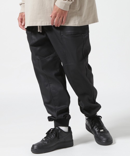 DANKE SCHON(ダンケシェーン)の「DankeSchon/ダンケシェーン/COATING GARDENER PANTS(その他パンツ・メンズ・ブラック・LARGE/X-LARGE/SMALL/MEDIUM)」の6枚目の写真