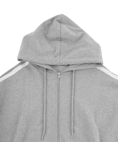 Figments(フィグメンツ)の「サイドラインビッグZIPパーカー(パーカー・レディース・ブラック/グレー・LARGE/X-LARGE)」の10枚目の写真