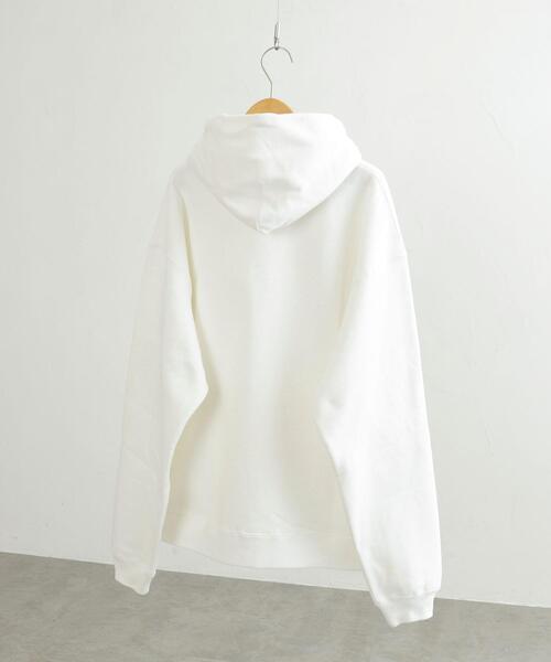coen（コーエン）の「ビッグシルエットヘビーウェイト裏起毛パーカー（パーカー・メンズ・ホワイト/ブラック・XL/M/S/L）」の20枚目の写真