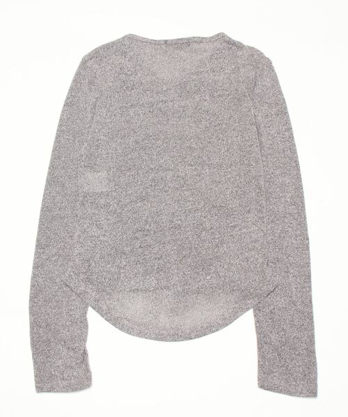 BEATJIVE（ビートジャイブ）の「カーディガンライク ニット セーター 薄手  レディース  春服（ニット/セーター・レディース・グレー/ホワイト/ブラック・FREE）」の19枚目の写真