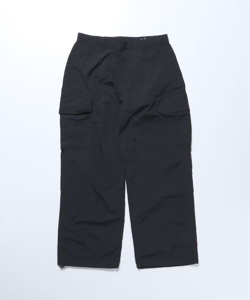FFEIN(フェイン)の「【FFEIN(フェイン)】ナイロンテックワイドカーゴパンツ / ドローコード付き(カーゴパンツ・メンズ・ブラック/カーキ/ネイビー/ライトグレー・SMALL/LARGE/MEDIUM)」の15枚目の写真