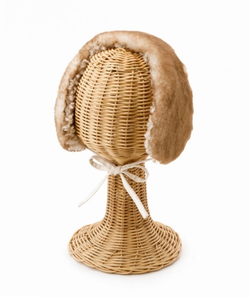 Casselini（キャセリーニ）の「Casselini(キャセリーニ)kidsリバーシブルイヤマフ（イヤーマフ・キッズ・ブラック/ホワイト/ブルー/ベージュ・FREE）」の4枚目の写真