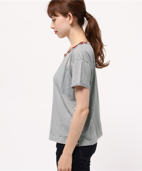 OUTLET(アウトレット)の「【Ciaopanic】テープTOP(Tシャツ/カットソー・レディース・グレー・FREE)」の2枚目の写真