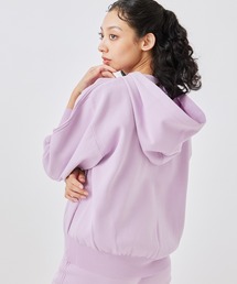 NERGY | スポンジニットフード付きプルオーバー(パーカー)