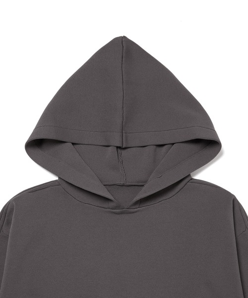 NERGY（ナージー）の「スポンジニットフード付きプルオーバー（パーカー・レディース・スミクロ/ラベンダー/ライトグレー/ベージュ・FREE）」の12枚目の写真